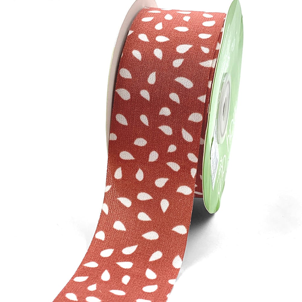 1.5″ x 25 Yard Abstract Seeds Print Ribbon