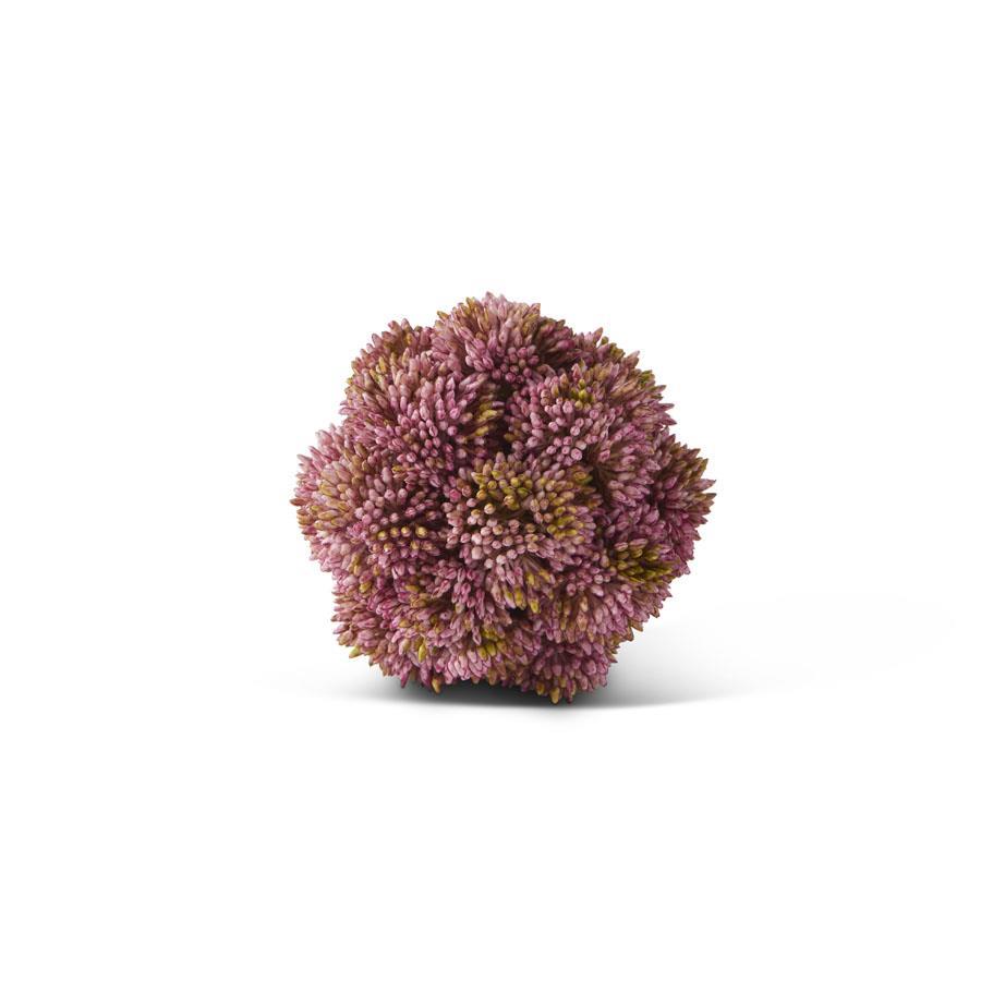faux succulent balls Pink Sedum Ball