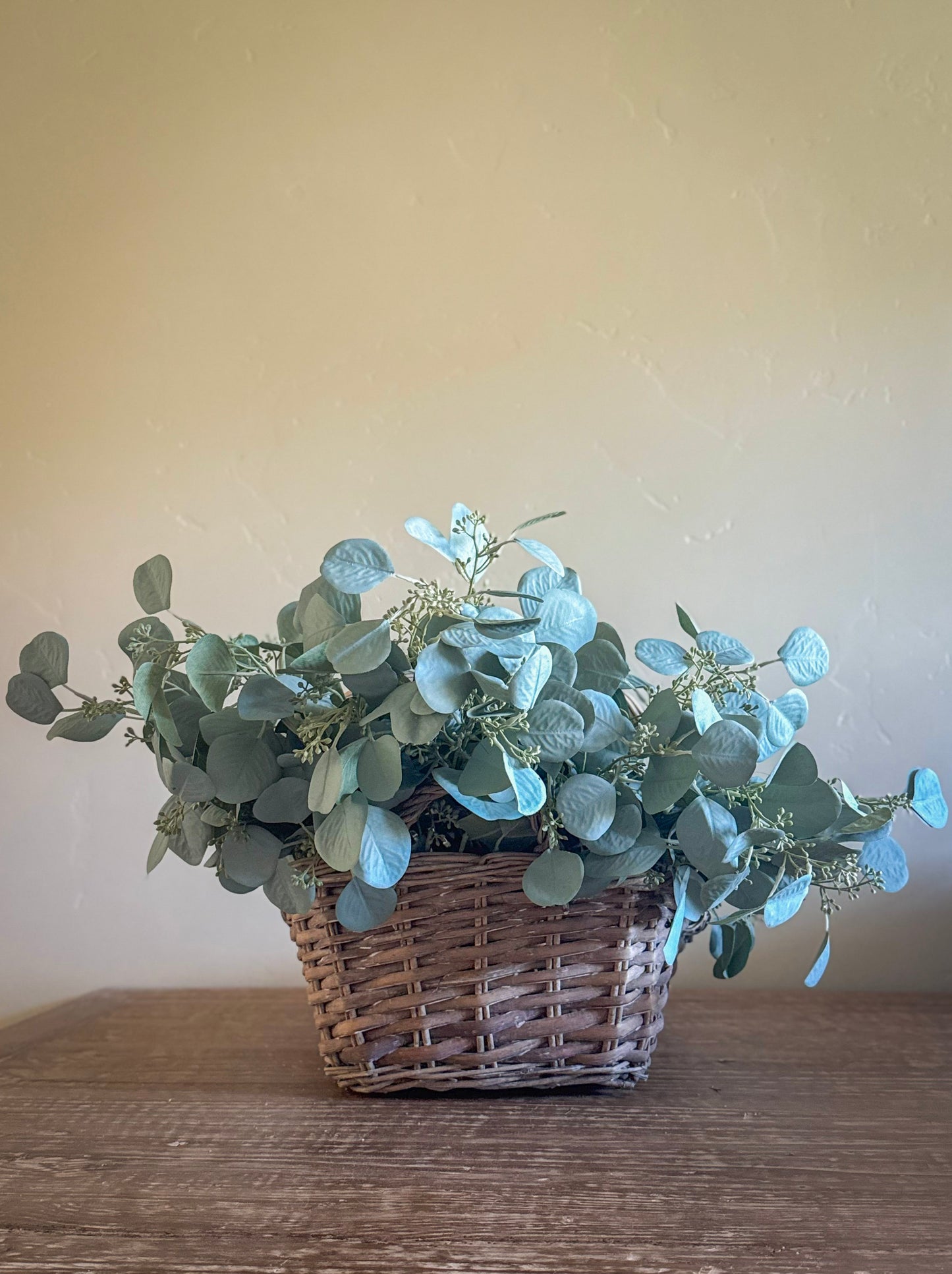 23.5" Blooming Eucalyptus Spray