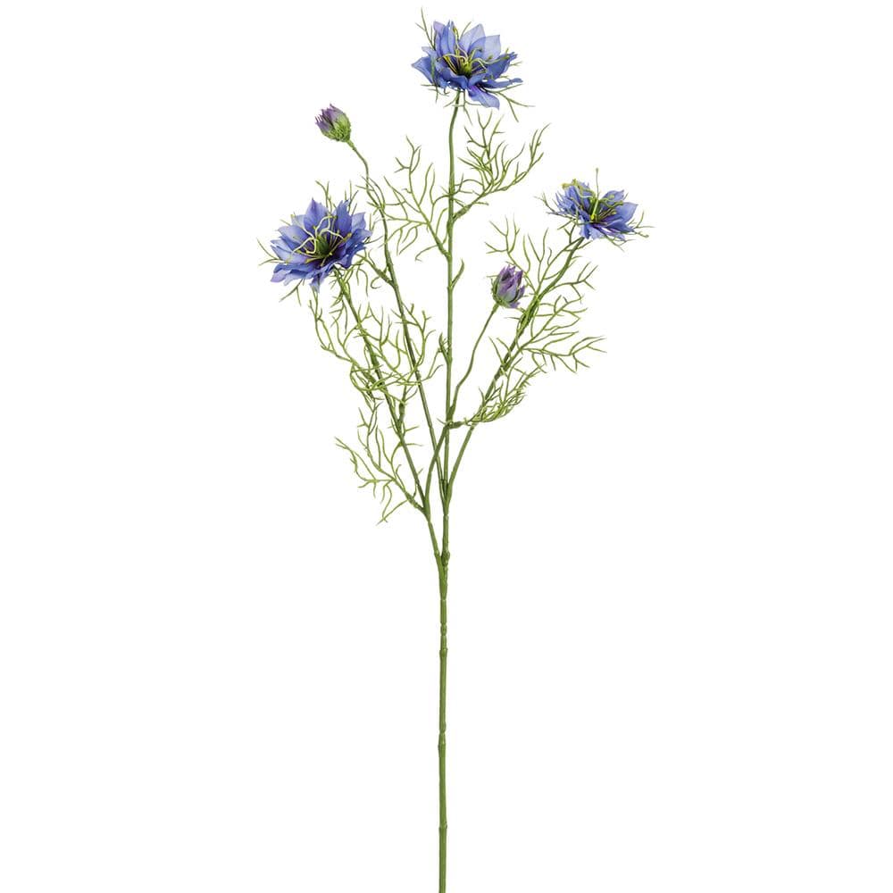 29" Nigella Spray - blue