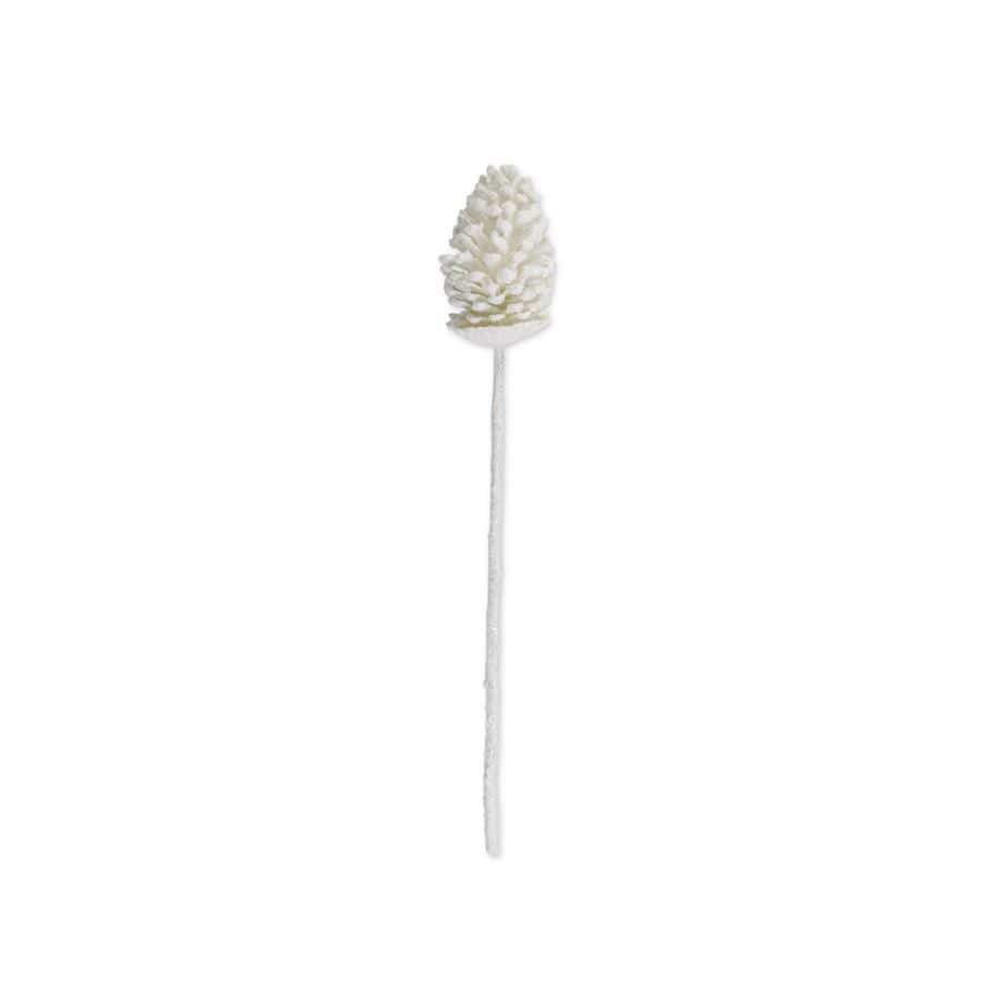29" Snowy Pinecone Stem