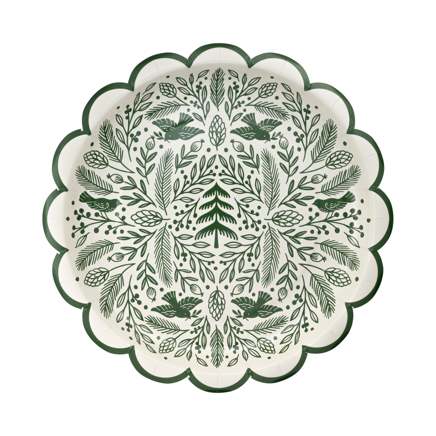My Minds Eye - Woodland Scalloped 10" Plate