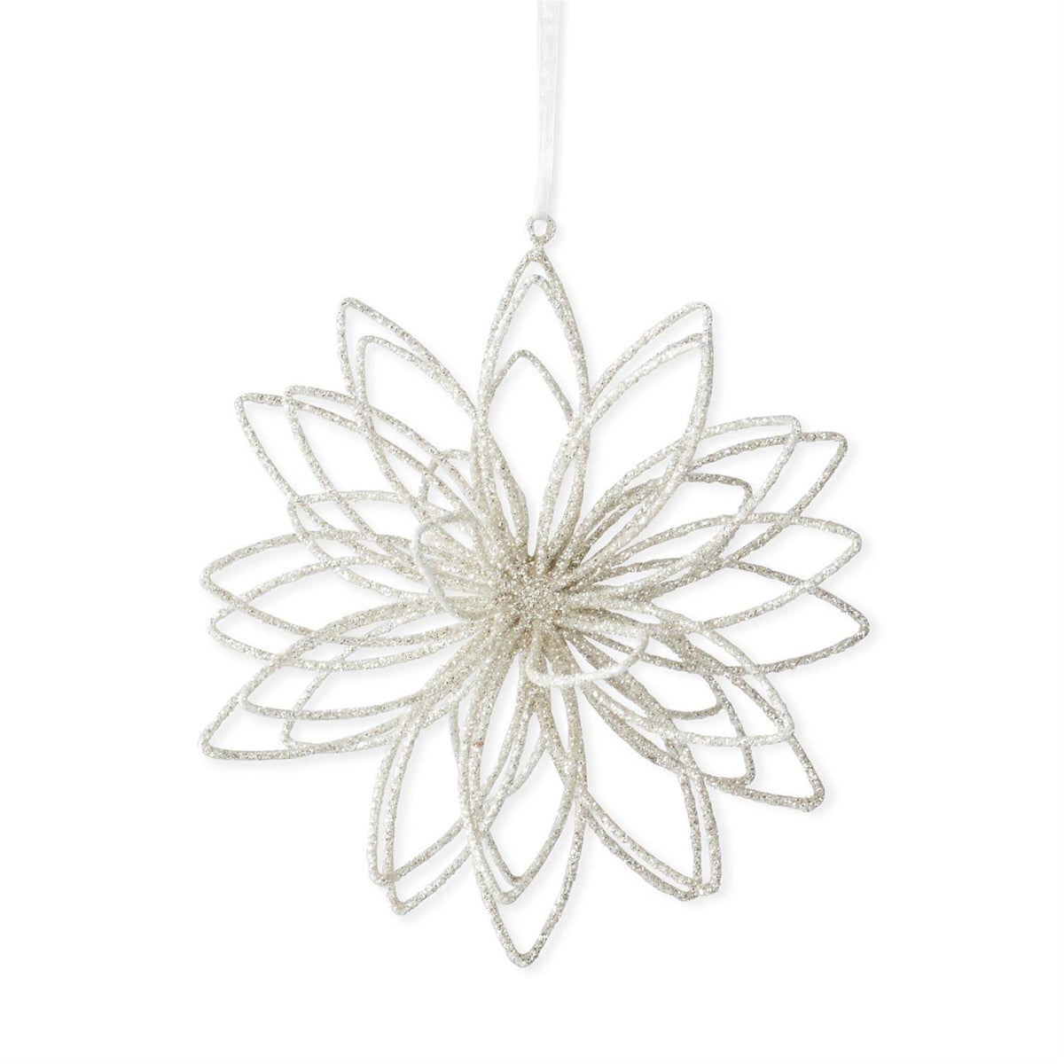 6.5_Inch_Glittered_3_Dimensional_Snowflake_Ornament