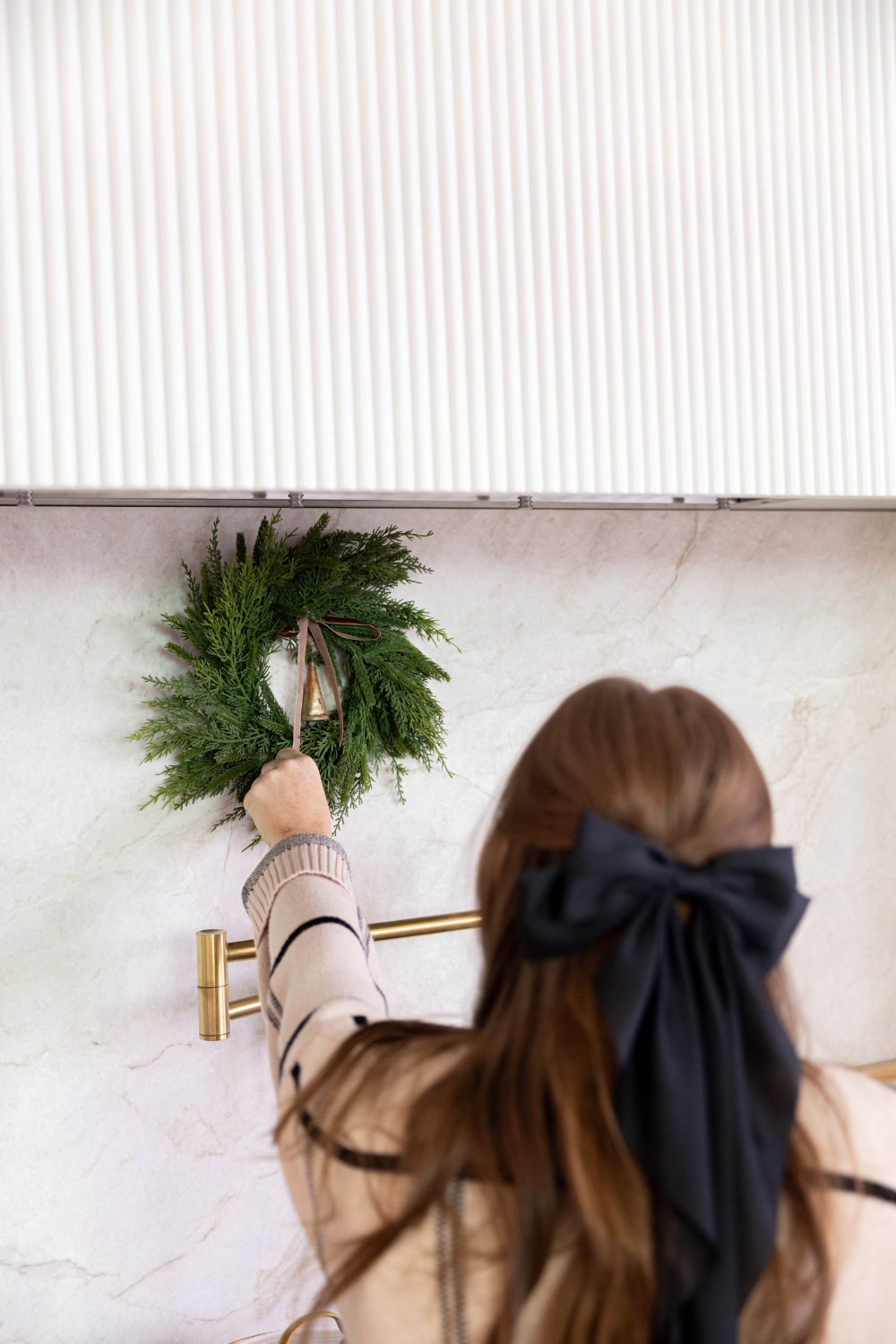 Ribbon Brown Velvet Christmas Decor Luxe B Co.