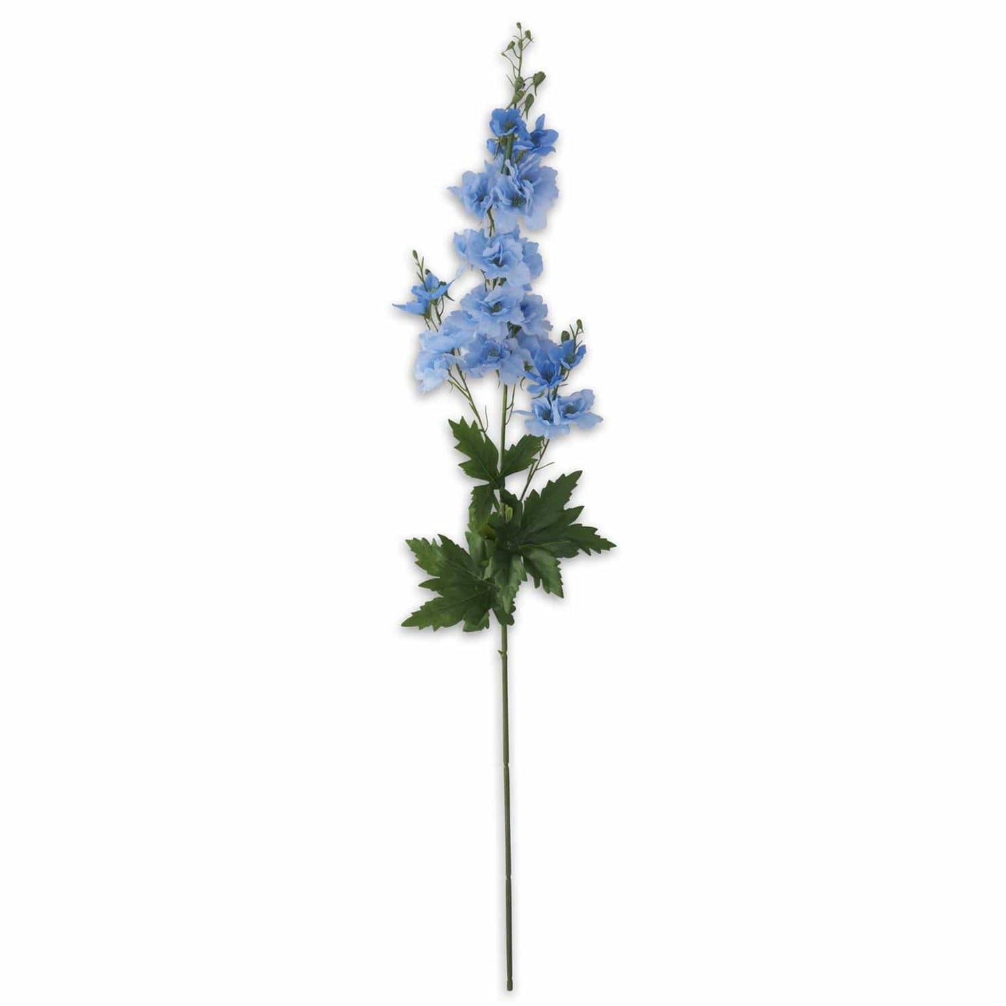 Artificial real touch blue delphinium stem