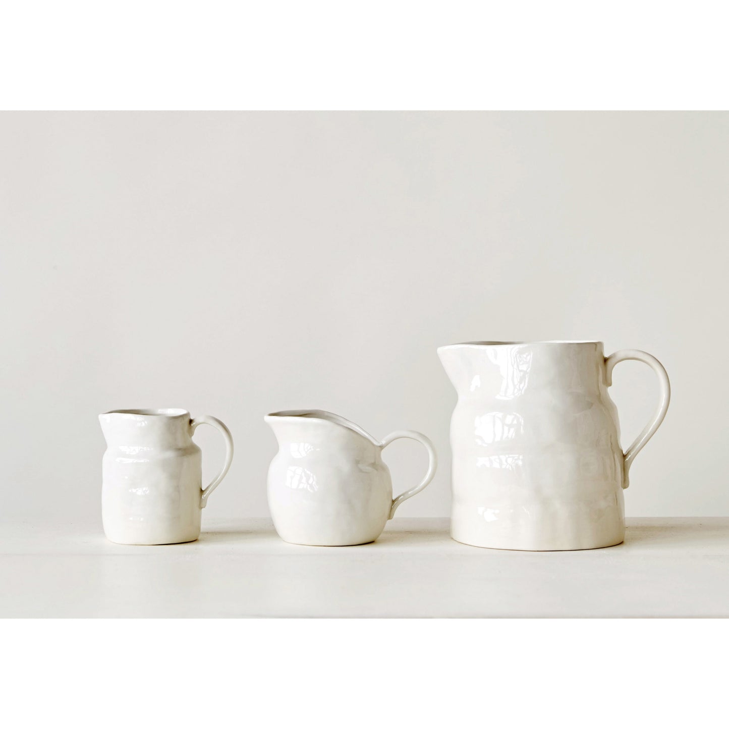 Stoneware Vintage Reproduction Pitcher 3 Styles