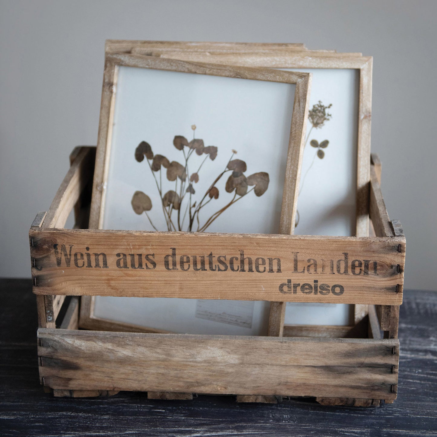 Framed Wall Decor with Botanicals 6 Styles