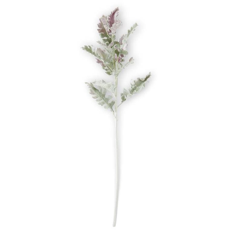 Dusty Miller Stem 30.5" - Single Stem Artificial Greenery
