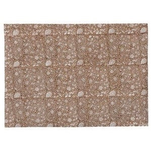 Handmade Block Print Recycled Gift Wrapping Paper, 12 Styles (3 Sheets Per Roll)