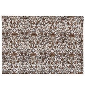 Handmade Block Print Recycled Gift Wrapping Paper, 12 Styles (3 Sheets Per Roll)