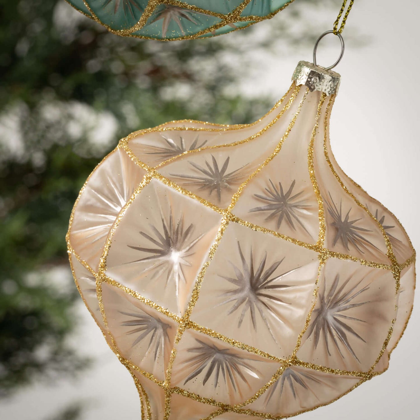 Mercury Glass Ornaments