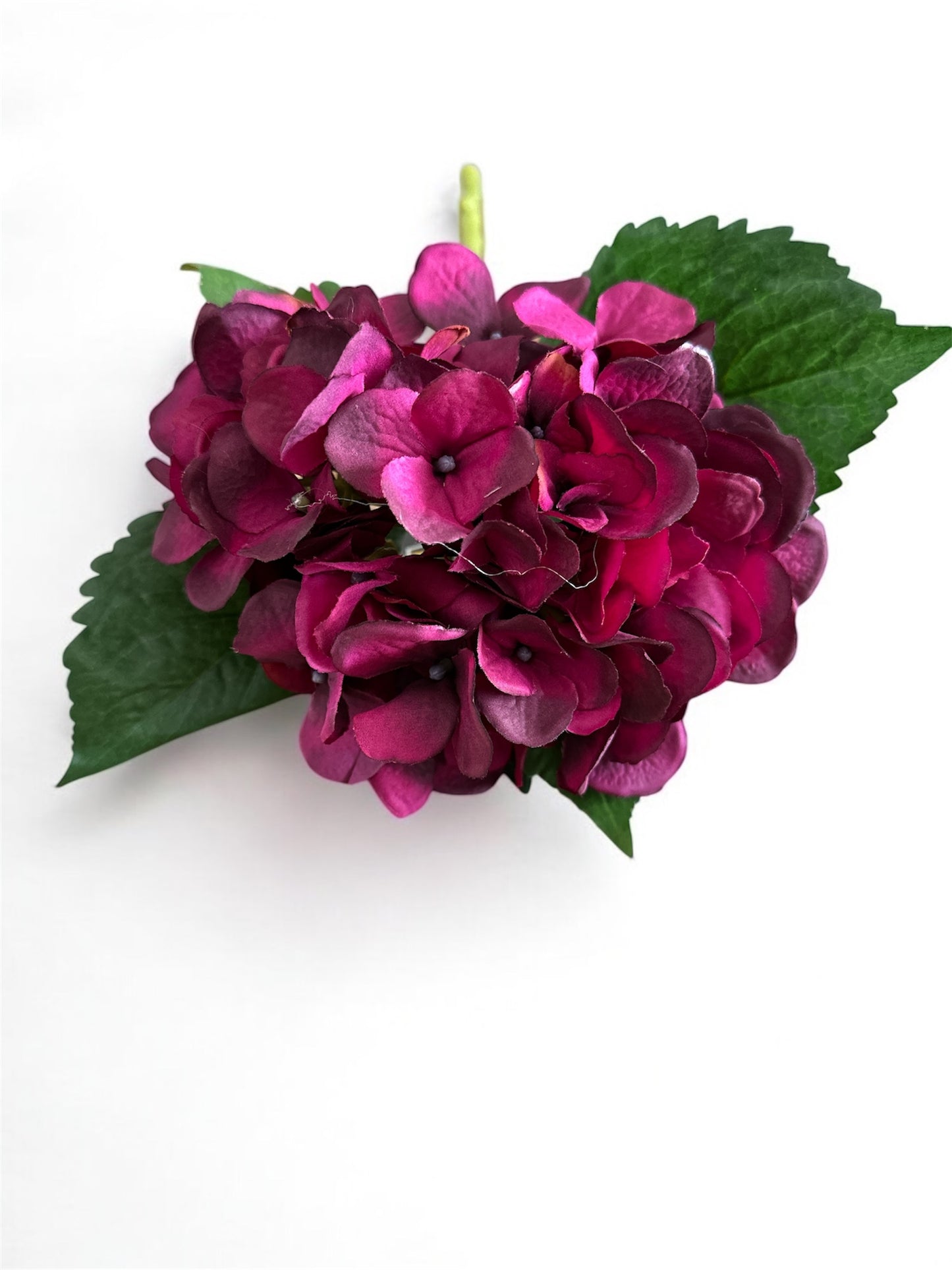 18" Hydrangea Stem in Eggplant