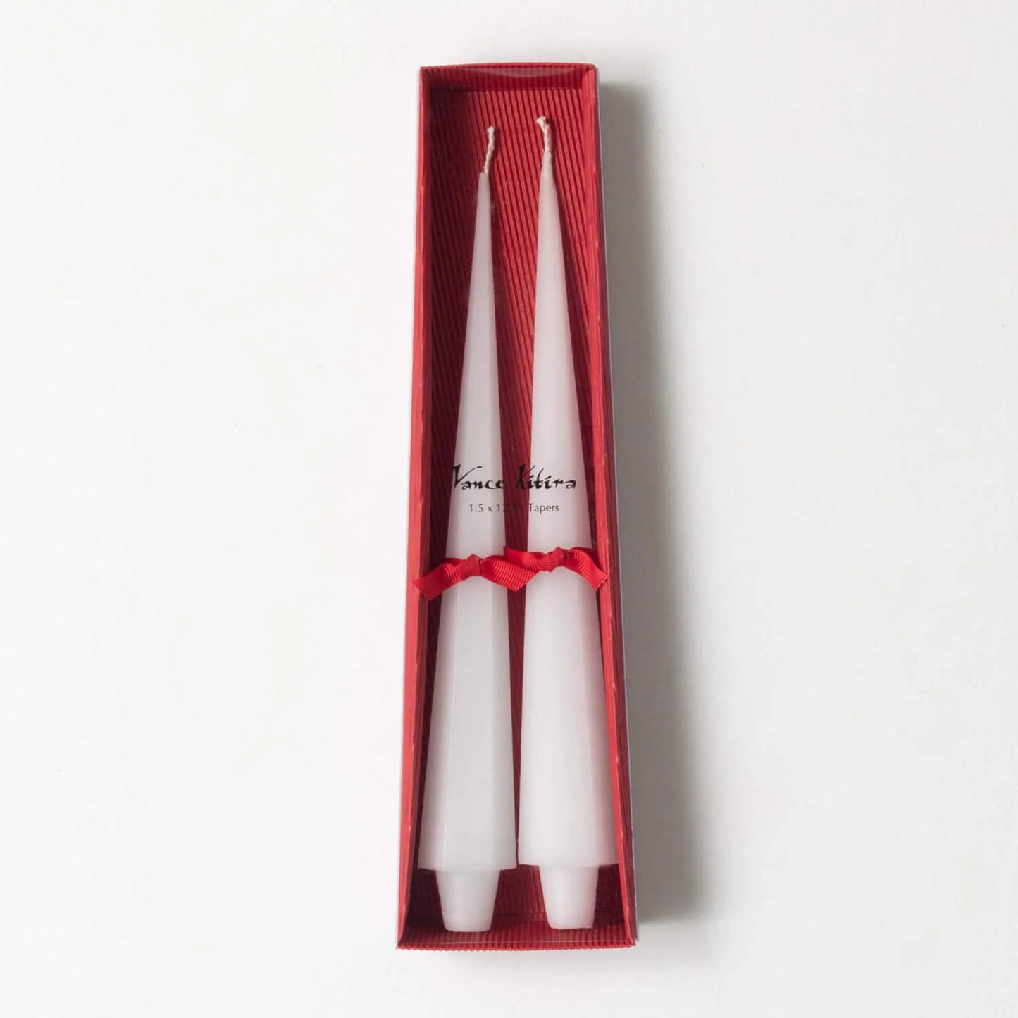 Snow White Tree Shaped Christmas Candle Boxed Set
