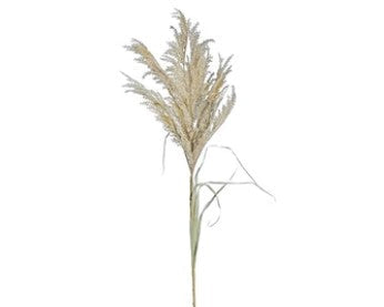 WHEAT GRASS SPRAY, 41", GREY