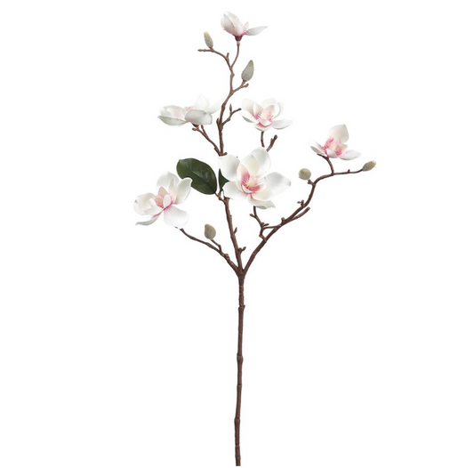 25"  Magnolia Spray in Pink and Cream