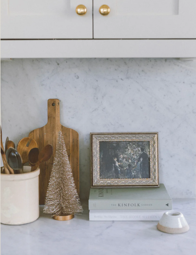 Gather Around the Tree Framed Vintage Art