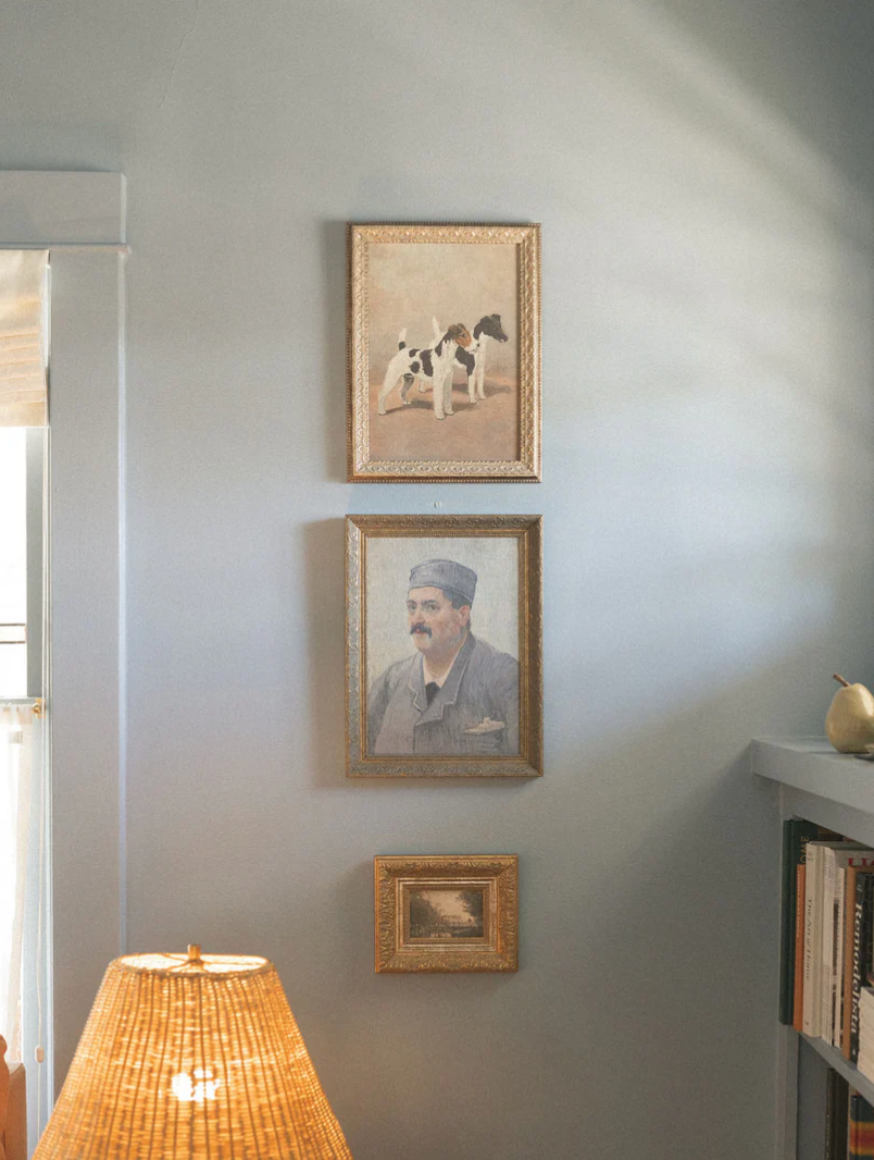 The Creek Framed Vintage Art