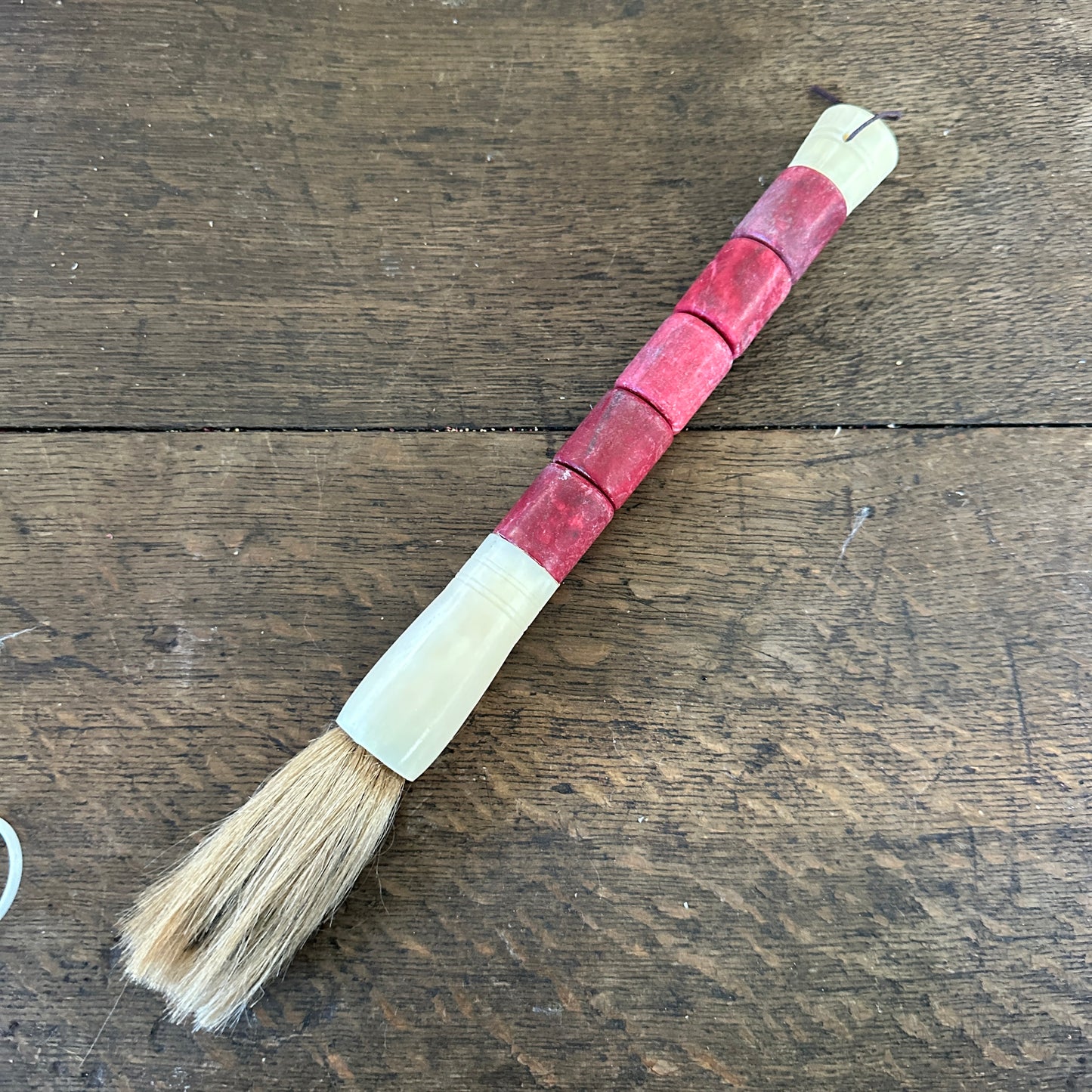 Vintage Red Jade Calligraphy Brush - Different Styles