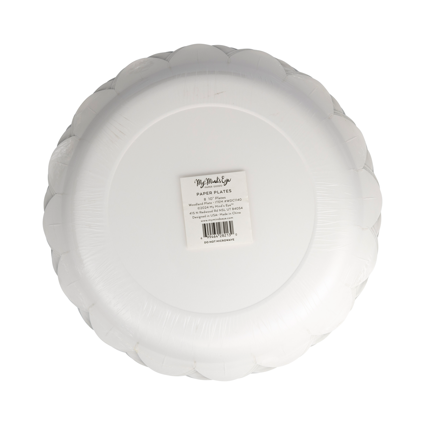 My Minds Eye - Woodland Scalloped 10" Plate