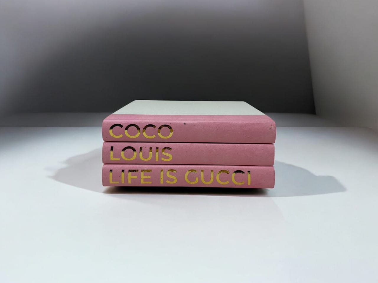 3 Vol Coco, Louis, LIG on Light Pink/ Off-White Covers / 9.5"