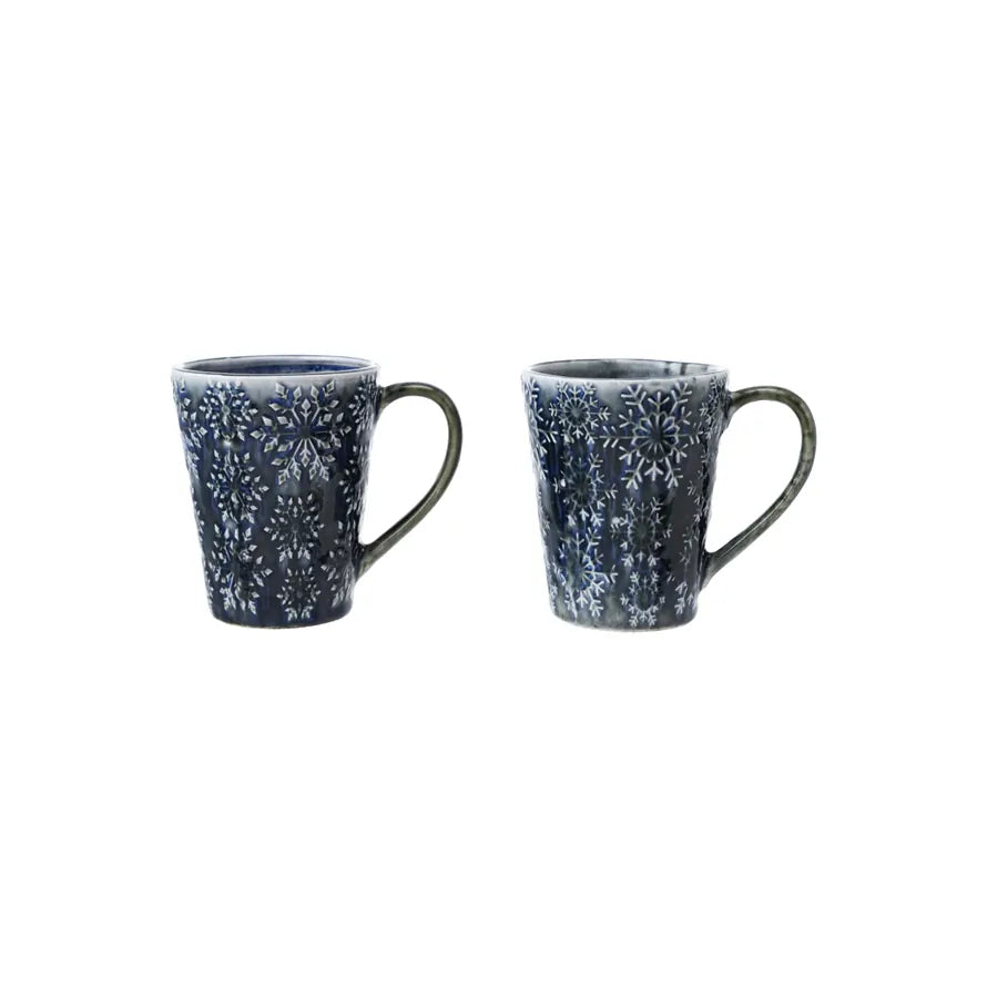 14 oz. Debossed Stoneware Mug