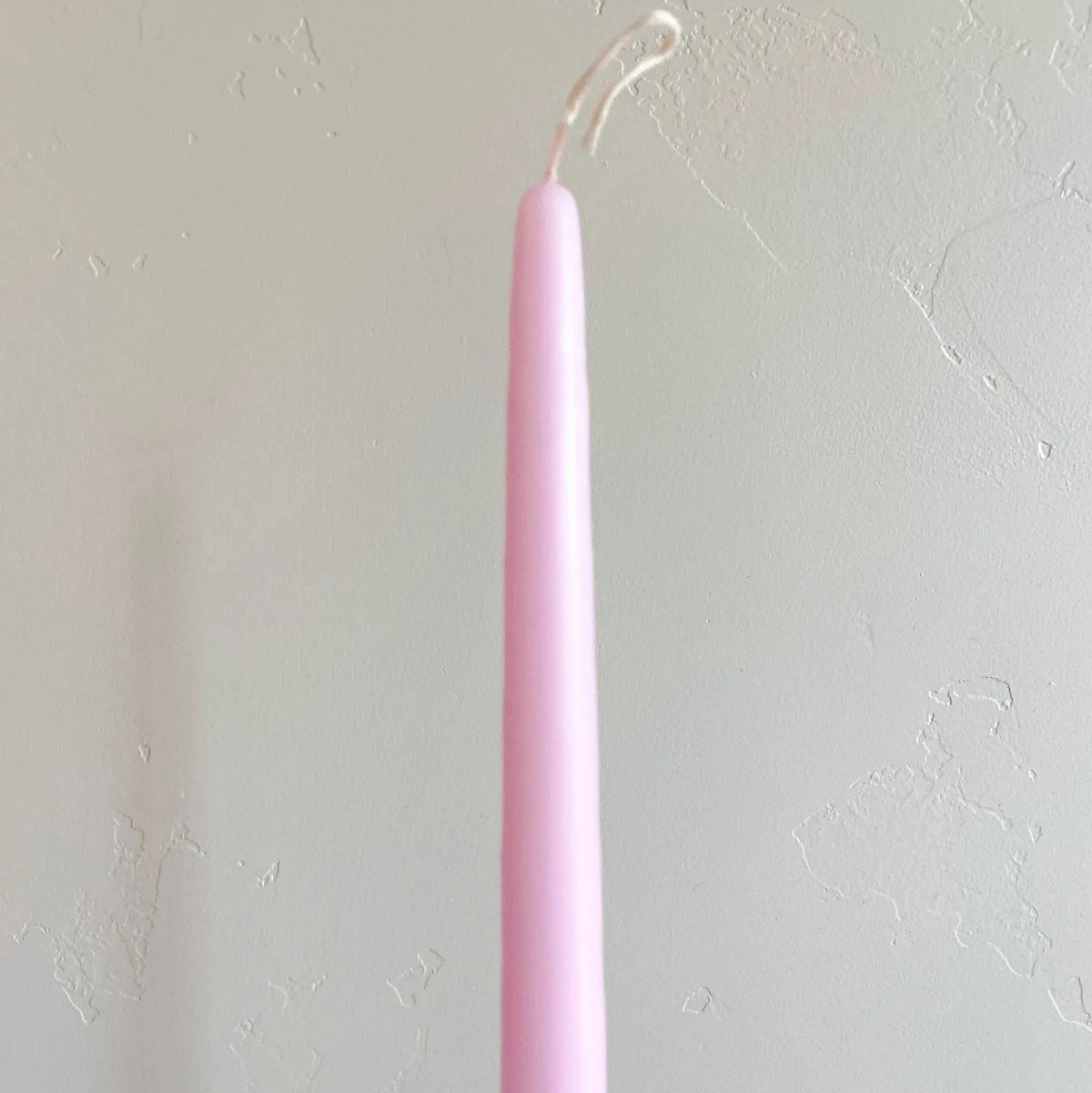 Blush Hand-Dipped Tapered Candles - Box of 12 - Unscented
