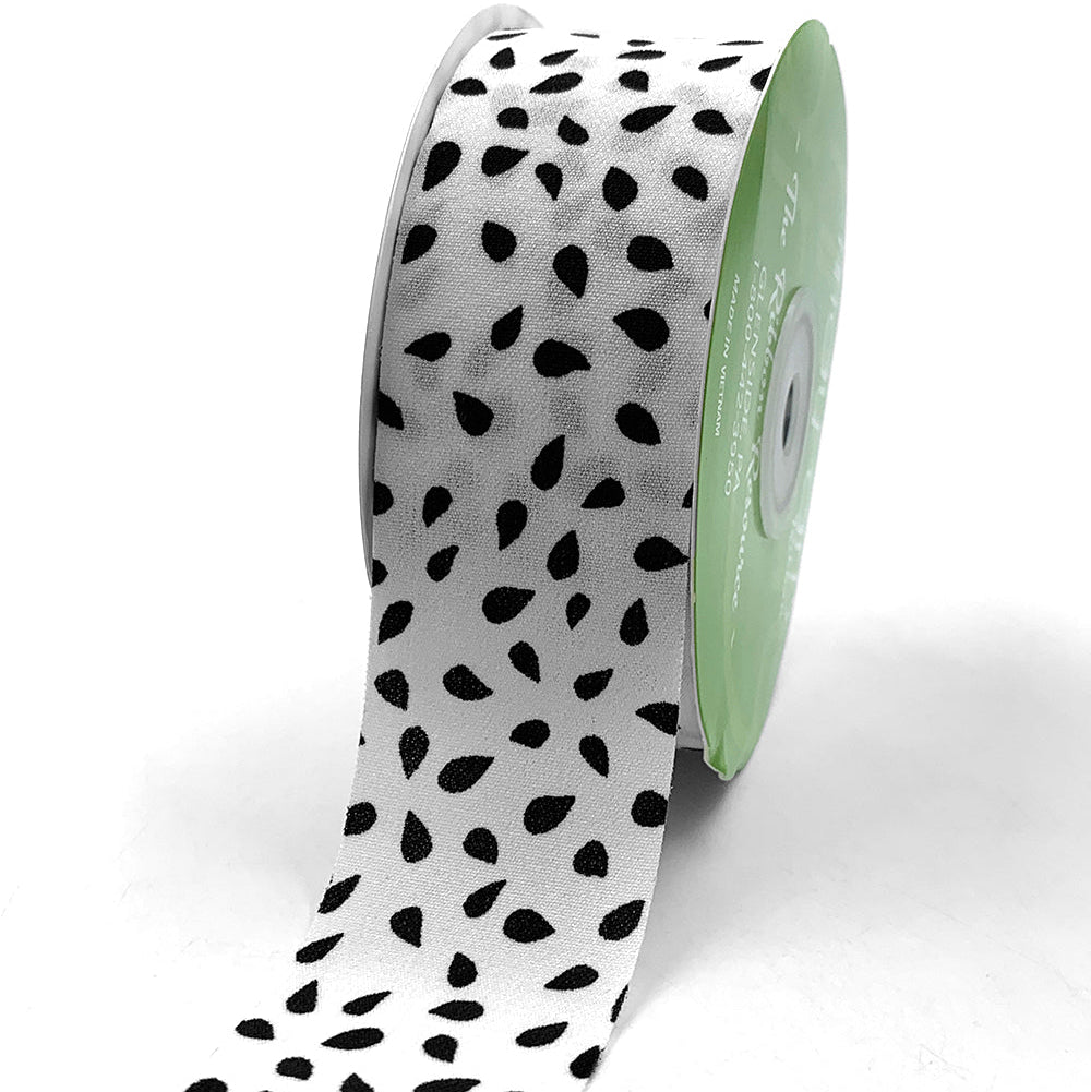 1.5″ x 25 Yard Abstract Seeds Print Ribbon