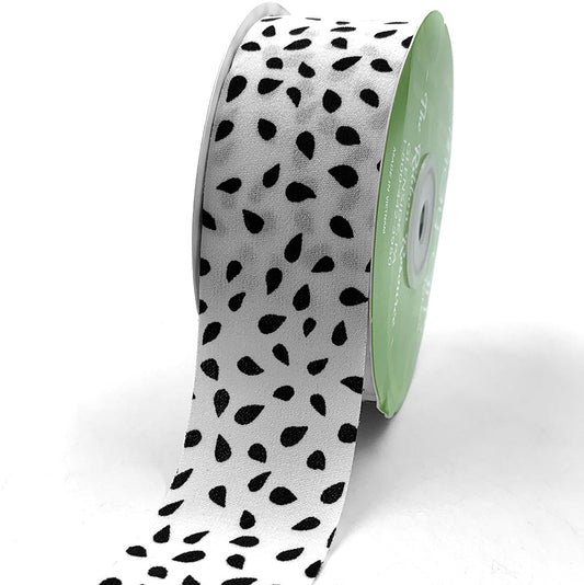 1.5″ x 25 Yard Abstract Seeds Print Ribbon