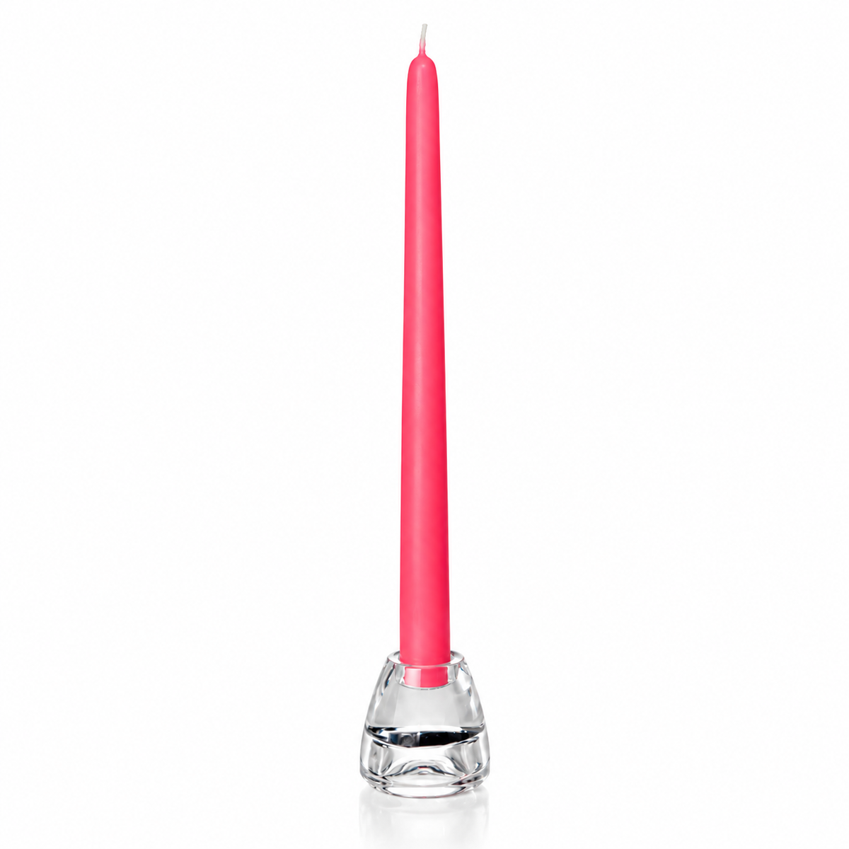 12" Hand-Dipped Taper Candles - Pink Lemonade | Set of 12