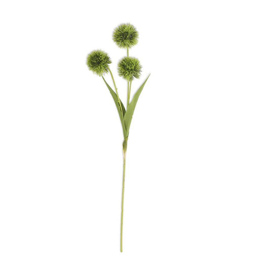 26 INCH GREEN BALL FLOWER STEM