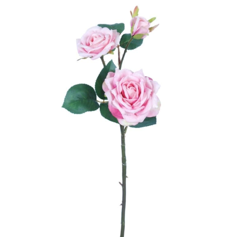 20" ROSE SPRAY LIGHT PINK ROSE SPRAY