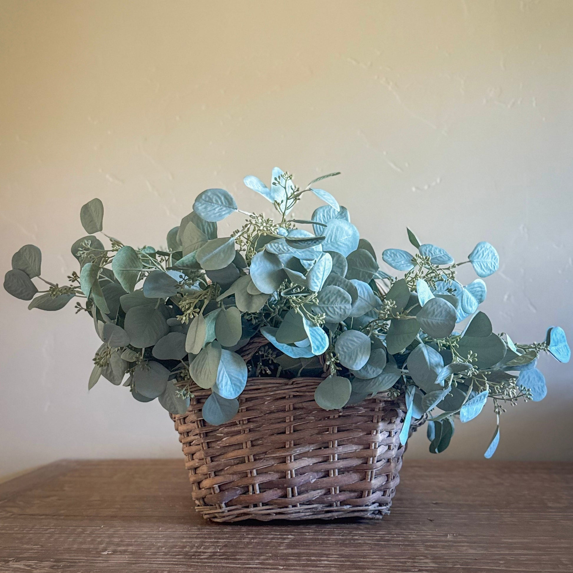 23.5" Blooming Eucalyptus Spray