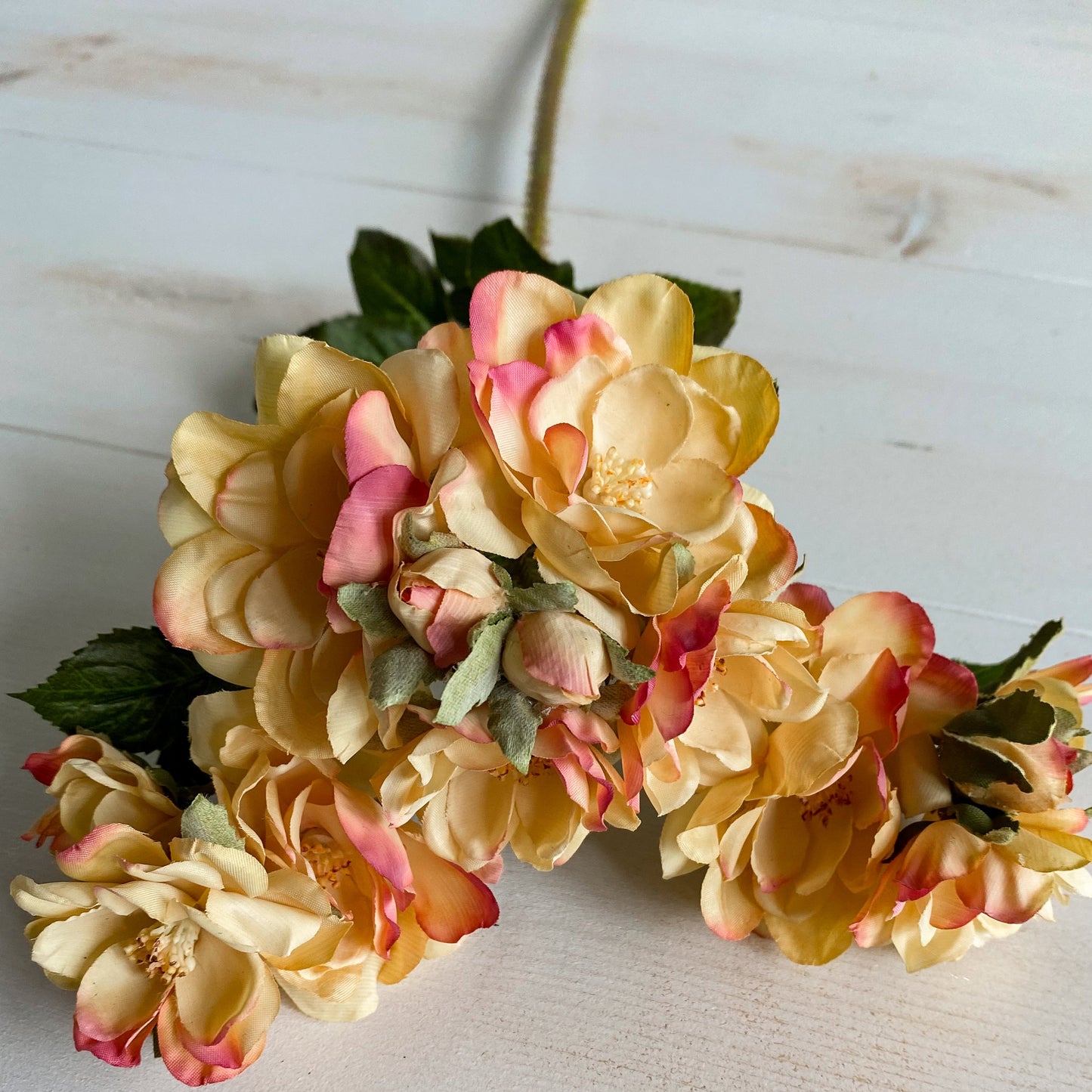 23" Yellow Rose Stem - Artificial Flowers