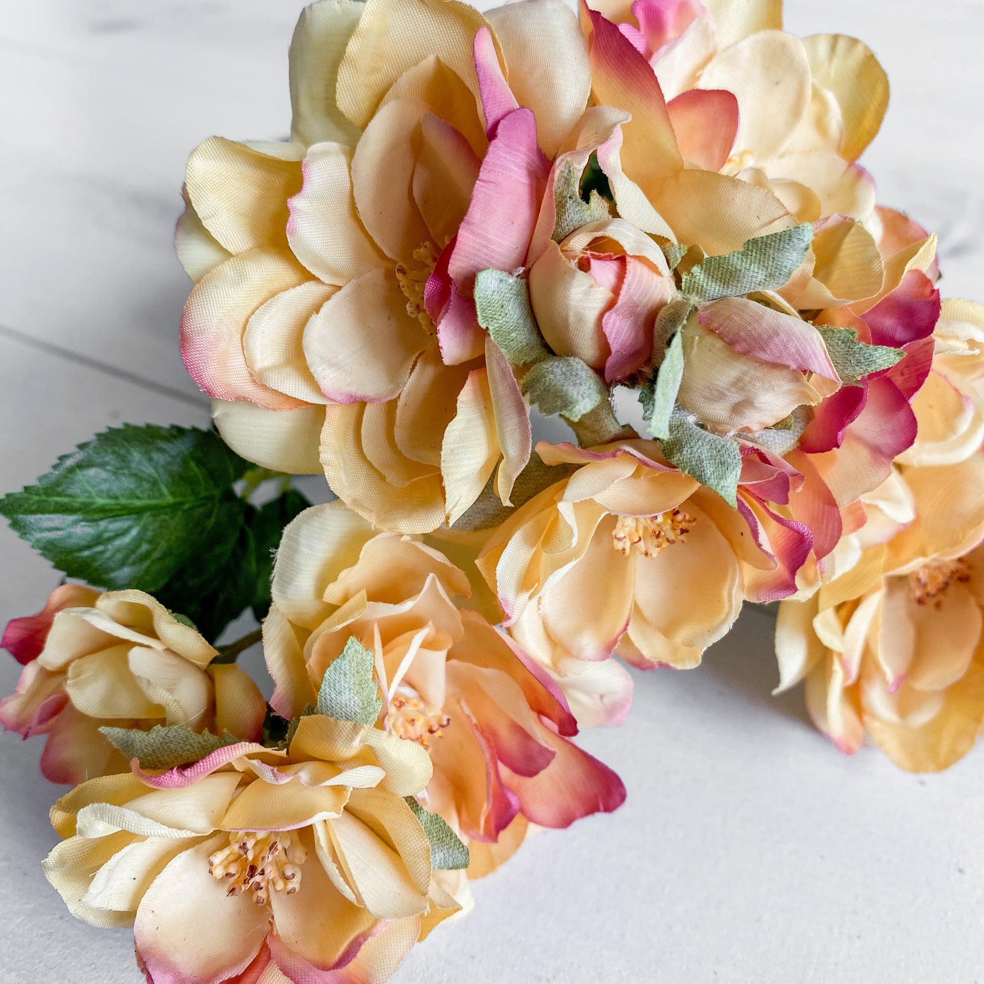23" Yellow Rose Stem - Artificial Flowers