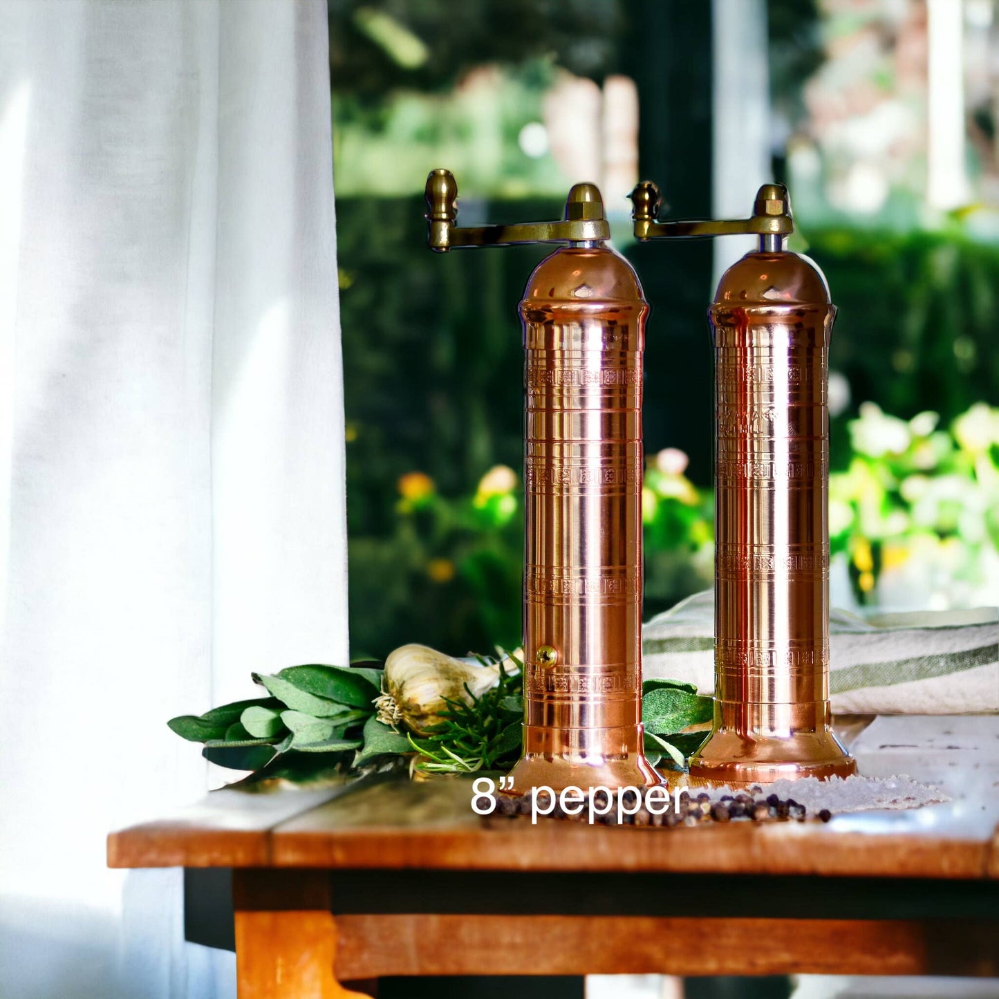 The original 'Copper Mill' - 8" pepper grinder