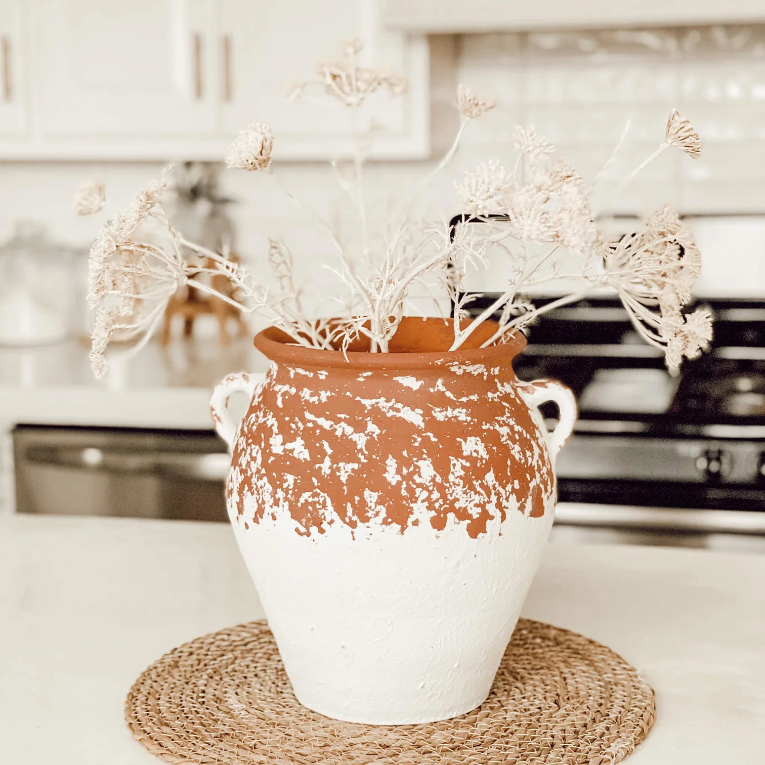 29" Cream Queen Anne's Lace Spray Artificial Stem