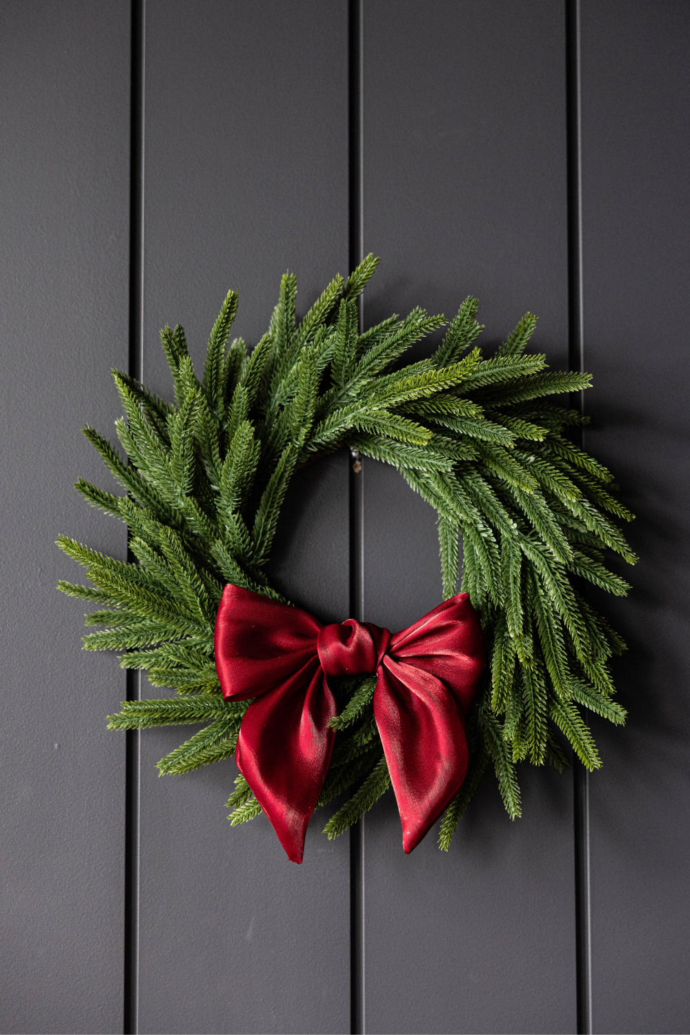 Red Gauze Bow - Set of 3