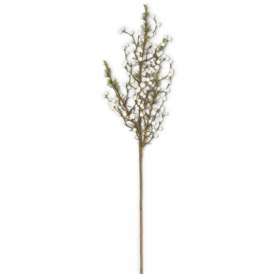 31 Inch Cedar Stem w/White Berries