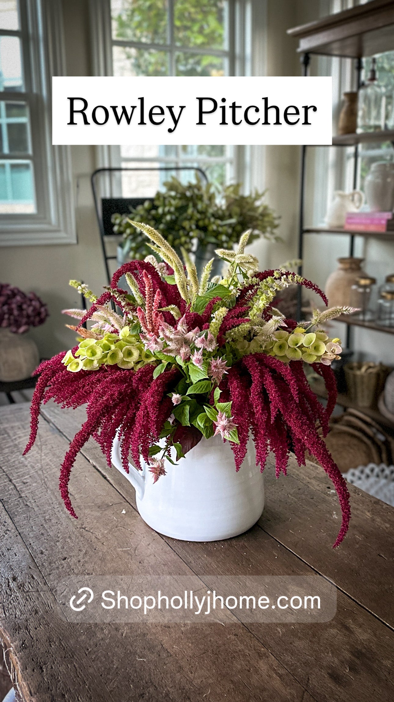 Rowley Decorative Pitcher