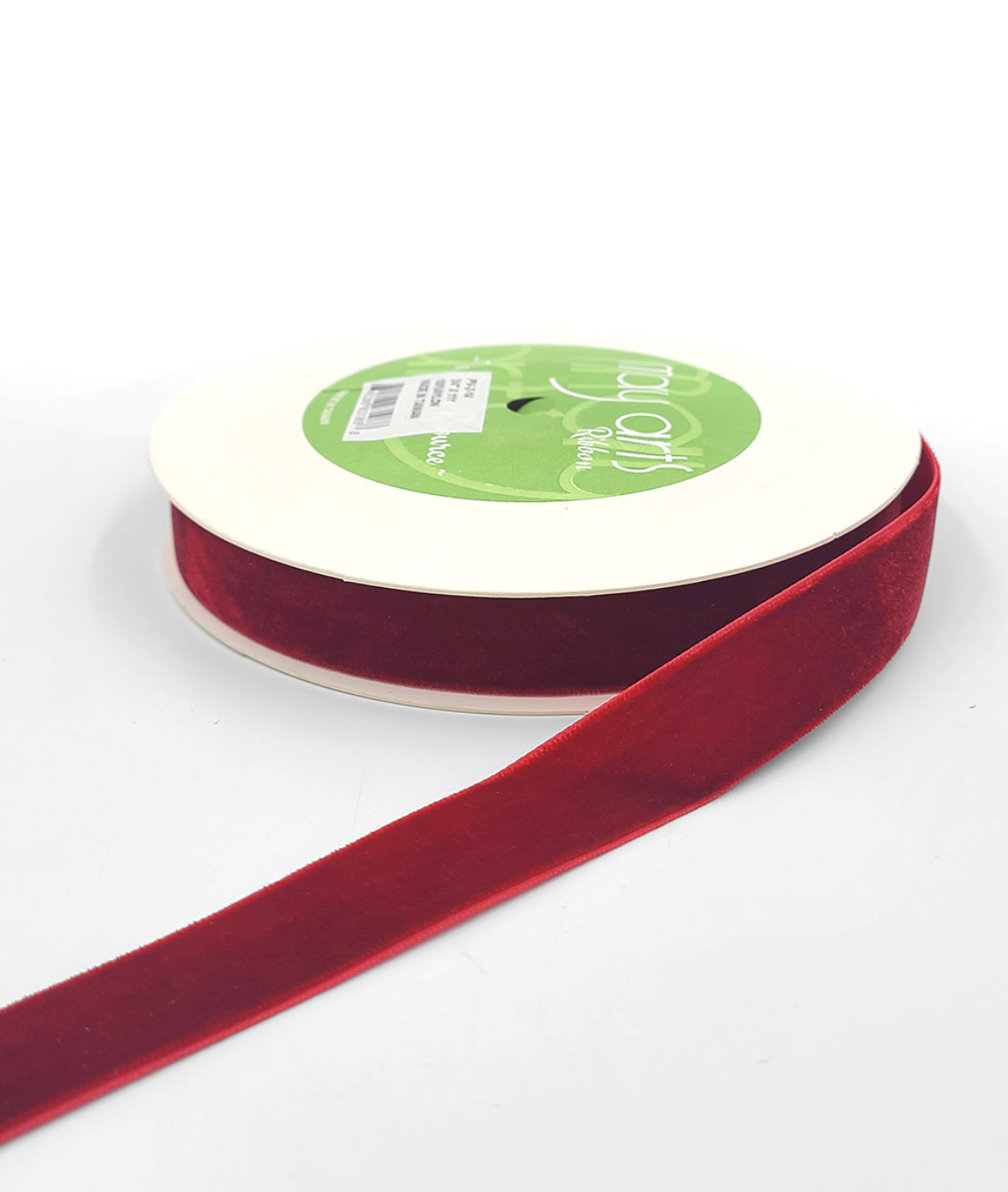 3/4" Red velvet ribbon 