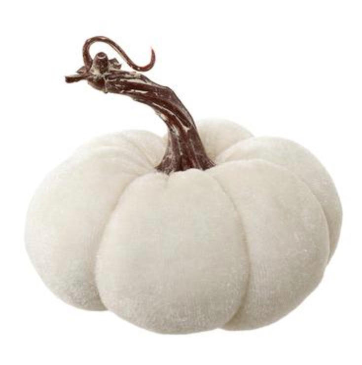 3" Velvet Pumpkin