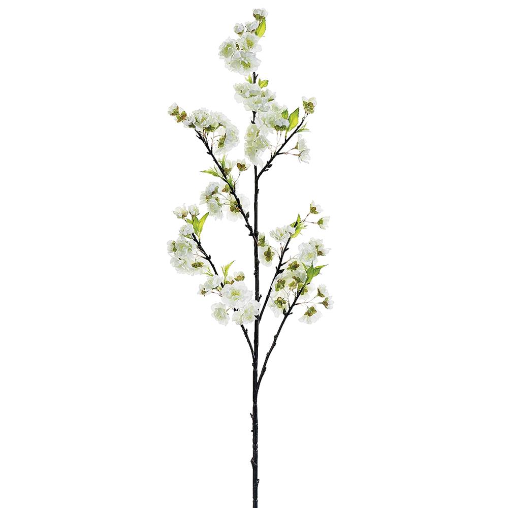 45" Cherry Blossom Spray white