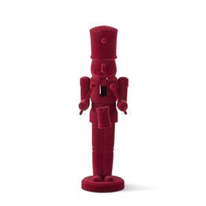 Burgundy Velvet Nutcrackers - 3 Styles