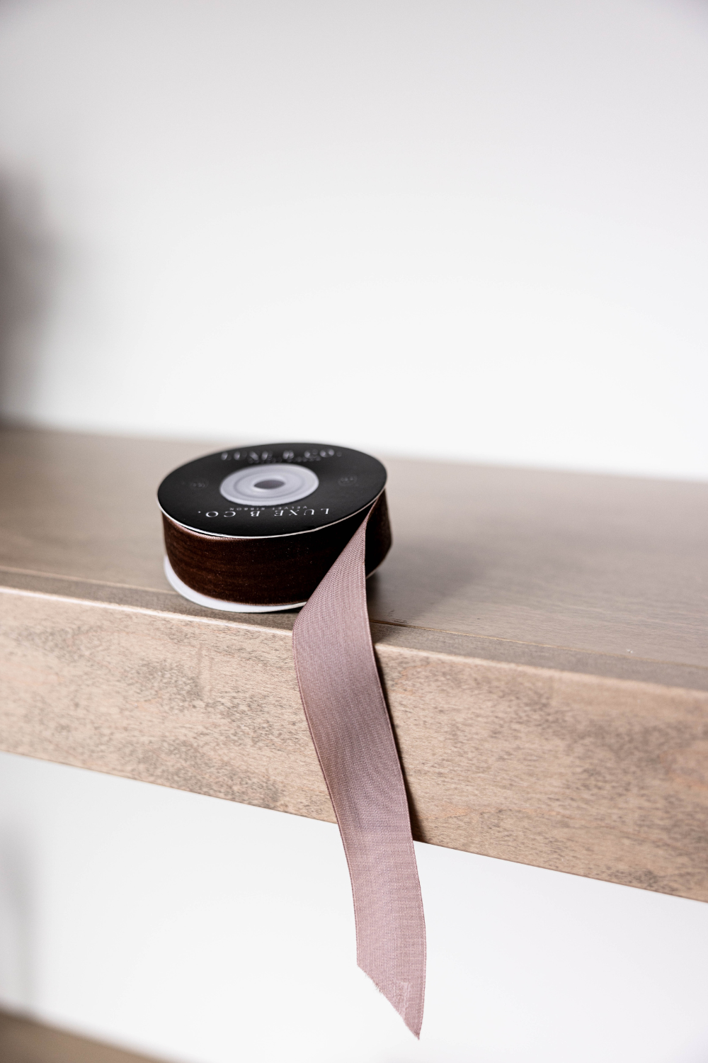 Ribbon Brown Velvet Christmas Decor Luxe B Co.