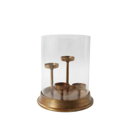 Antique Gold Candle Holder - 2 Sizes