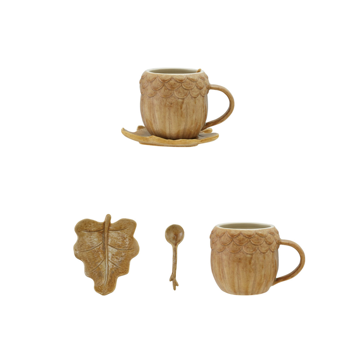 Acorn_Mug_Saucer_Spoon