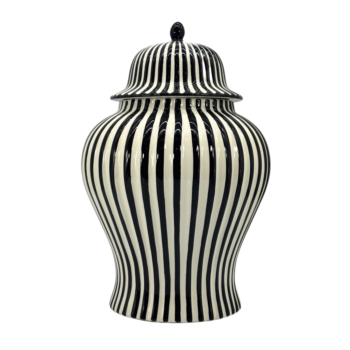 Black_White_Striped_Vase