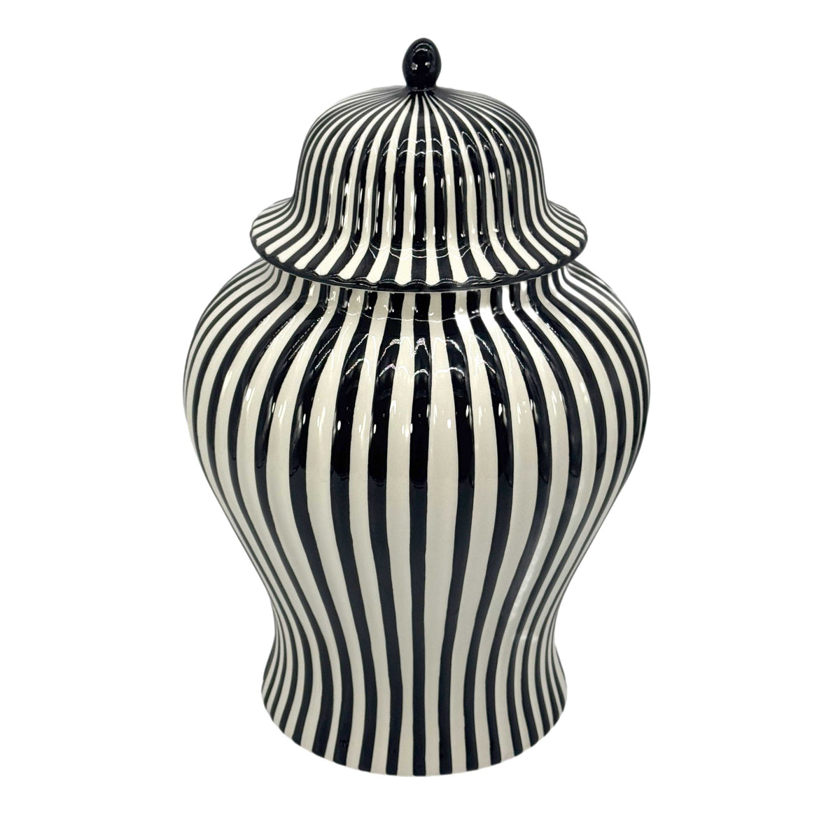 Black_White_Striped_Vase