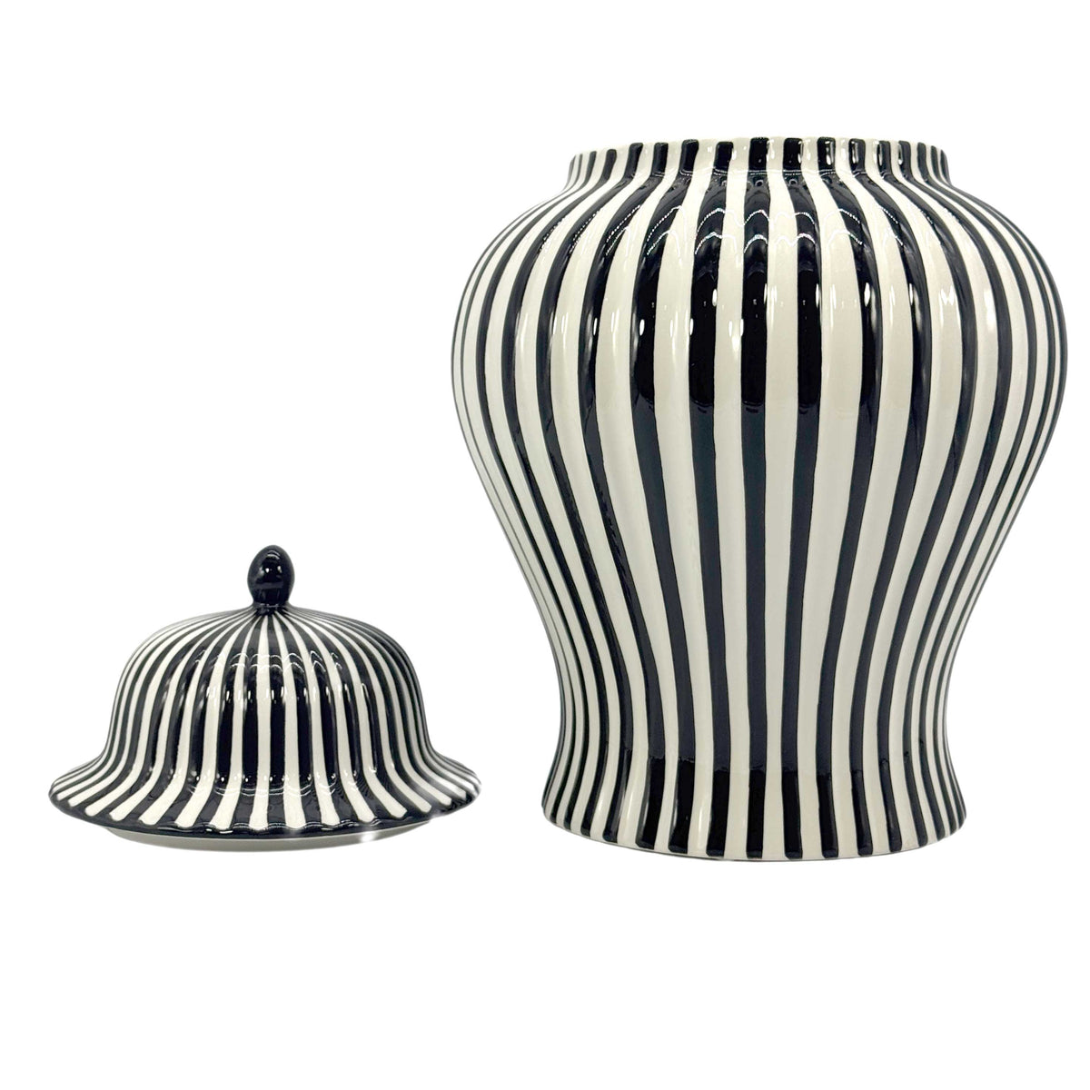 Black_White_Striped_Vase
