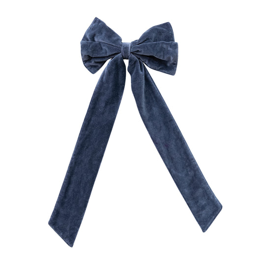 Blue_Cotton_Velvet_Bow